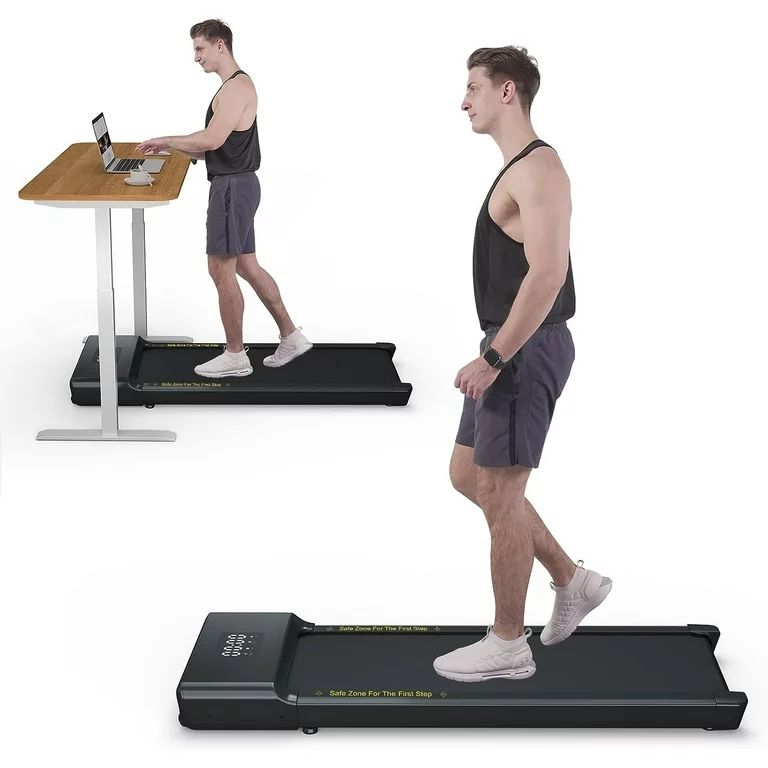 Dpforest Walking pad , Portable Under Desk Walking Treadmill with remote control LED display, Pow... | Walmart (US)