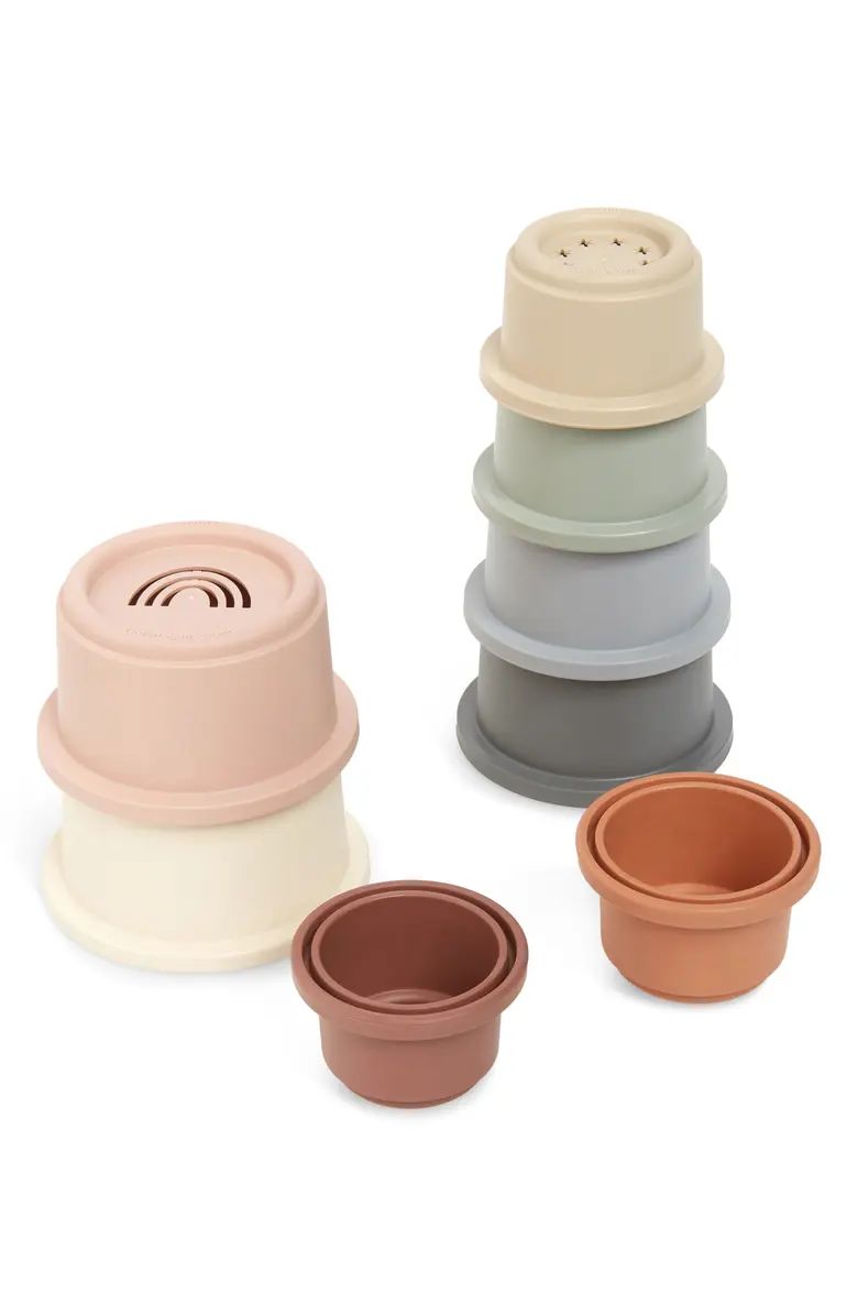 Mushie 8-Piece Stacking Cups Toy | Nordstrom | Nordstrom
