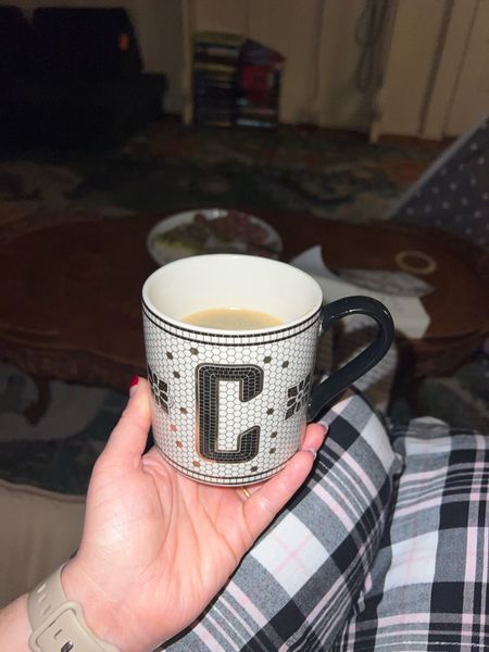 Love my new initial mug I got gifted for Christmas! And it’s perfect for year round  

#LTKunder50 #LTKSeasonal #LTKFind