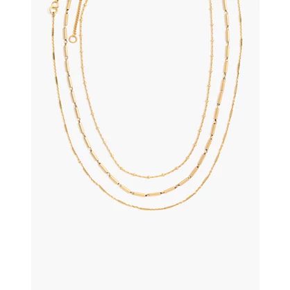 Delicate Chain Necklace Set | Madewell