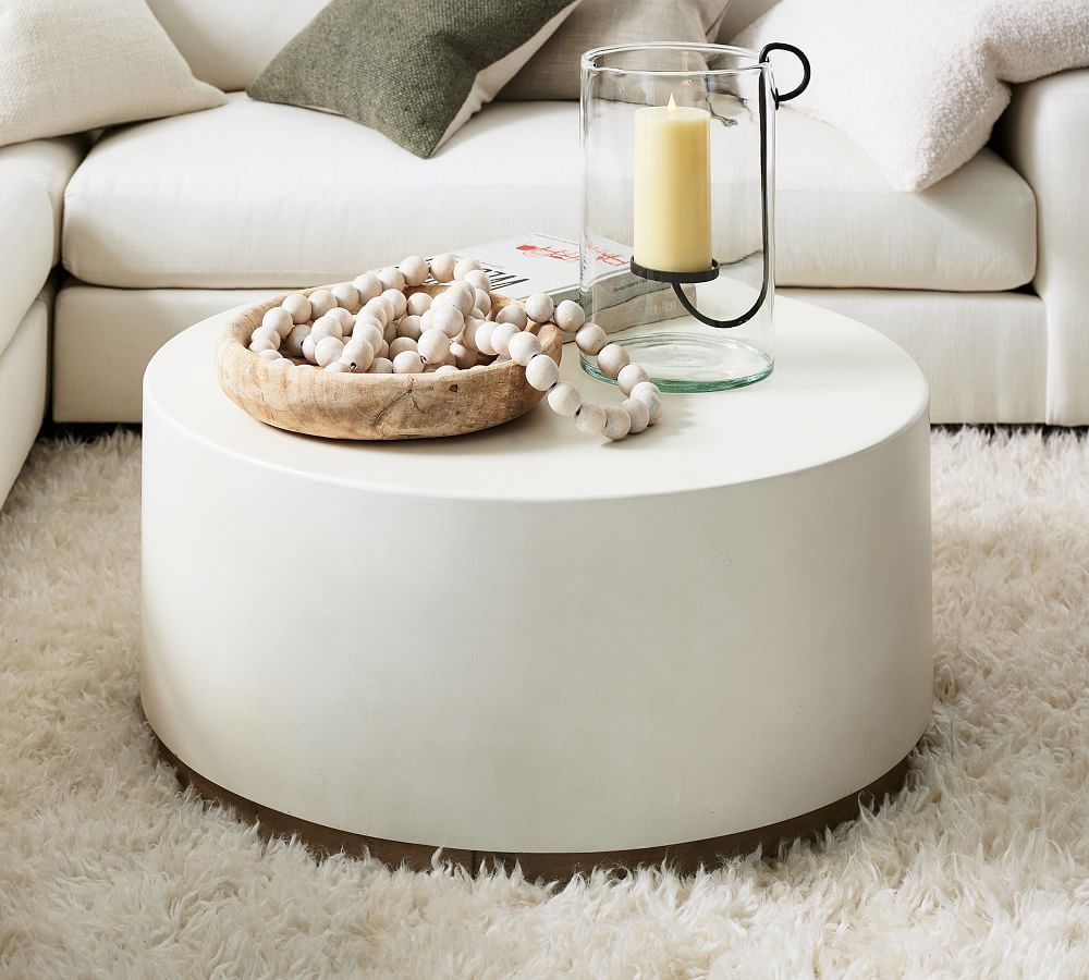 Bellair 39" Round Coffee Table | Pottery Barn (US)