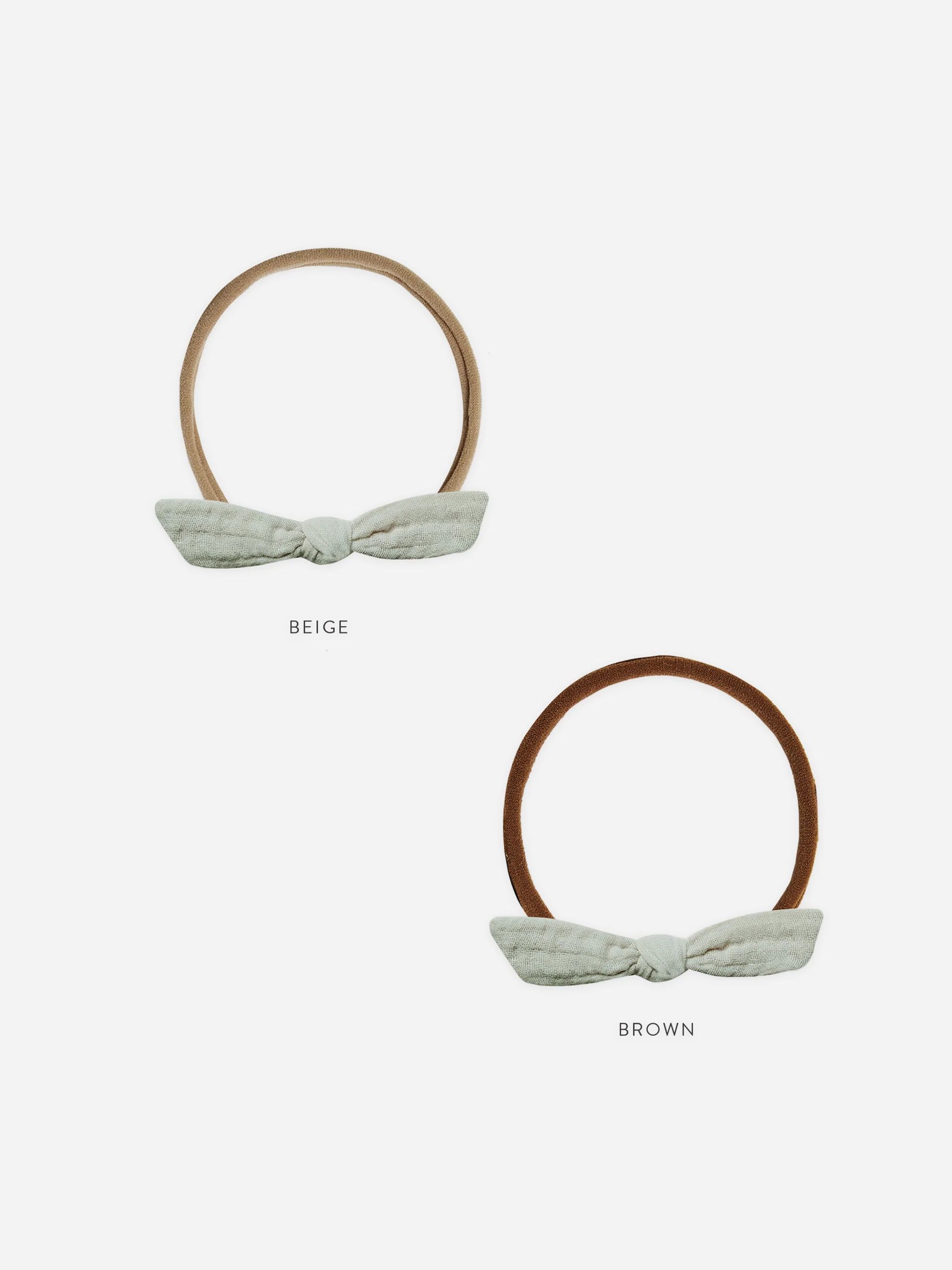 Little Knot Headband || Seafoam | Rylee + Cru