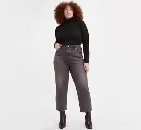 Ribcage Straight Ankle Women's Jeans (plus Size) | LEVI'S (US)