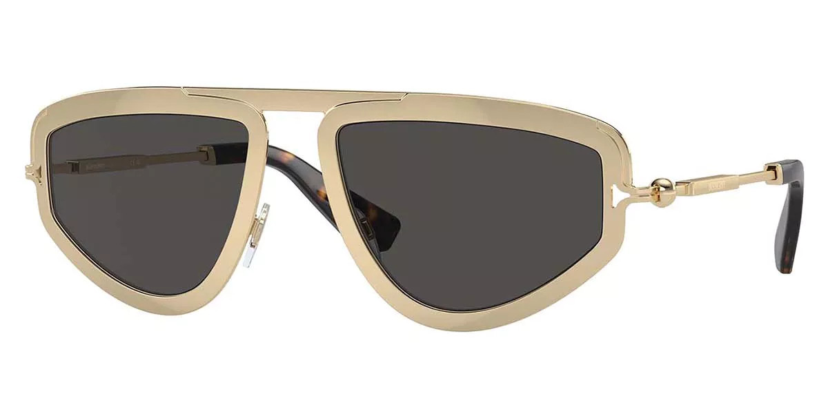 Burberry BE3150 110987 Men's Sunglasses Gold Size 56 | SmartBuyGlasses Global