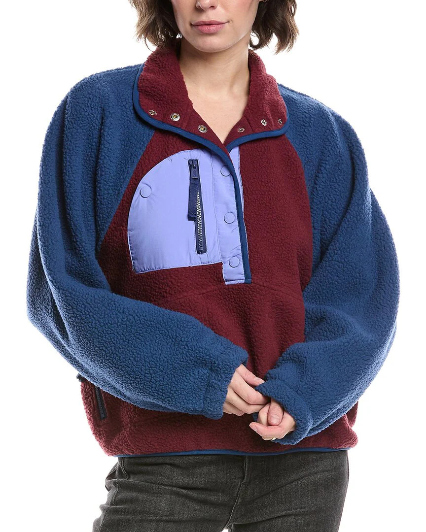 Free People Hit The Slopes 1/4-Zip Pullover | Shop Simon