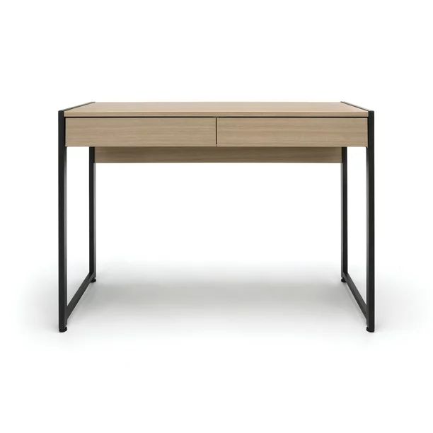 OFM Essentials Collection 2-Drawer Office Desk, in Harvest (ESS-1002-HVT) - Walmart.com | Walmart (US)