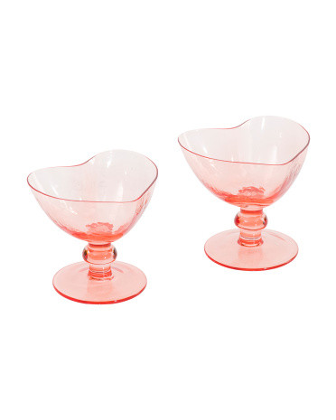 2pk Heart Dessert Dish | Pillows & Decor | Marshalls | Marshalls