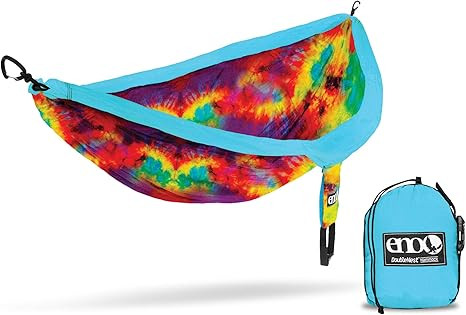 ENO, Eagles Nest Outfitters DoubleNest Print Lightweight Camping Hammock, 1 to 2 Person | Amazon (US)