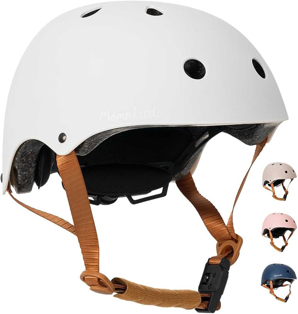 MomnLittle Kids Bike Helmet with Quick Pinch-Free Magnetic Buckle CPSC Certified Bike Helmet for ... | Amazon (US)