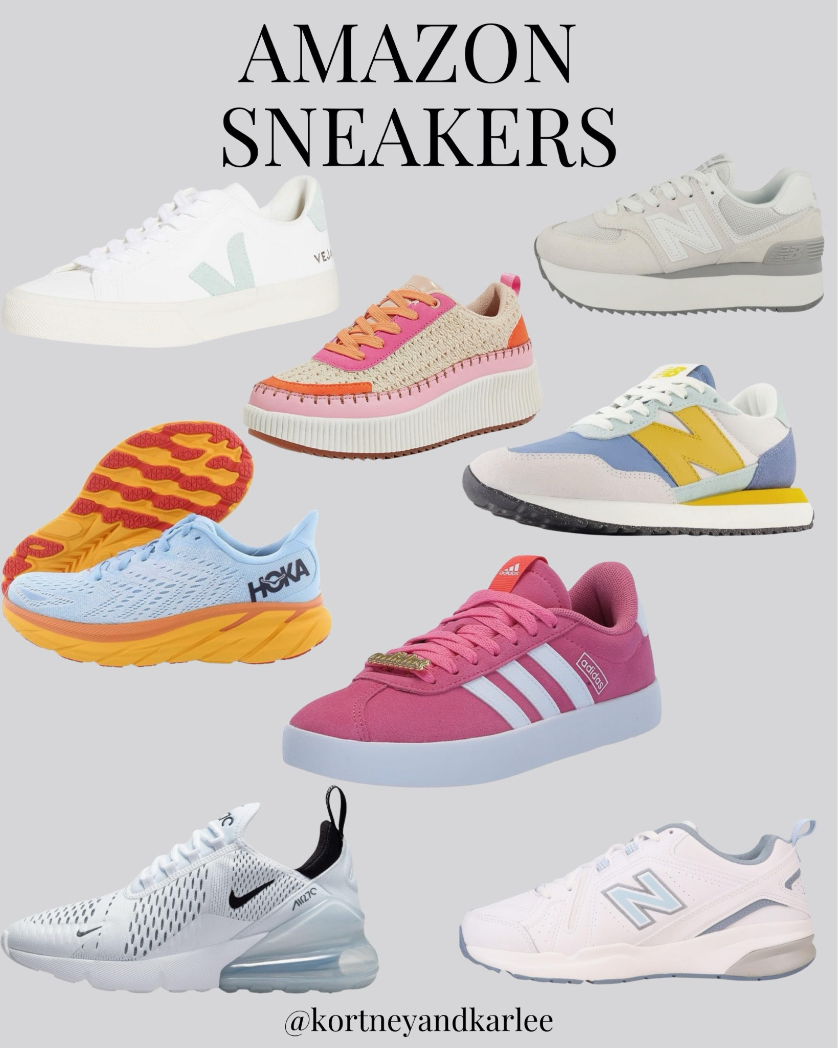 Amazon Sneakers! 

Kortney and Karlee | #kortneyandkarlee 

#LTKfindsunder50 #LTKfindsunder100 #LTKfitness