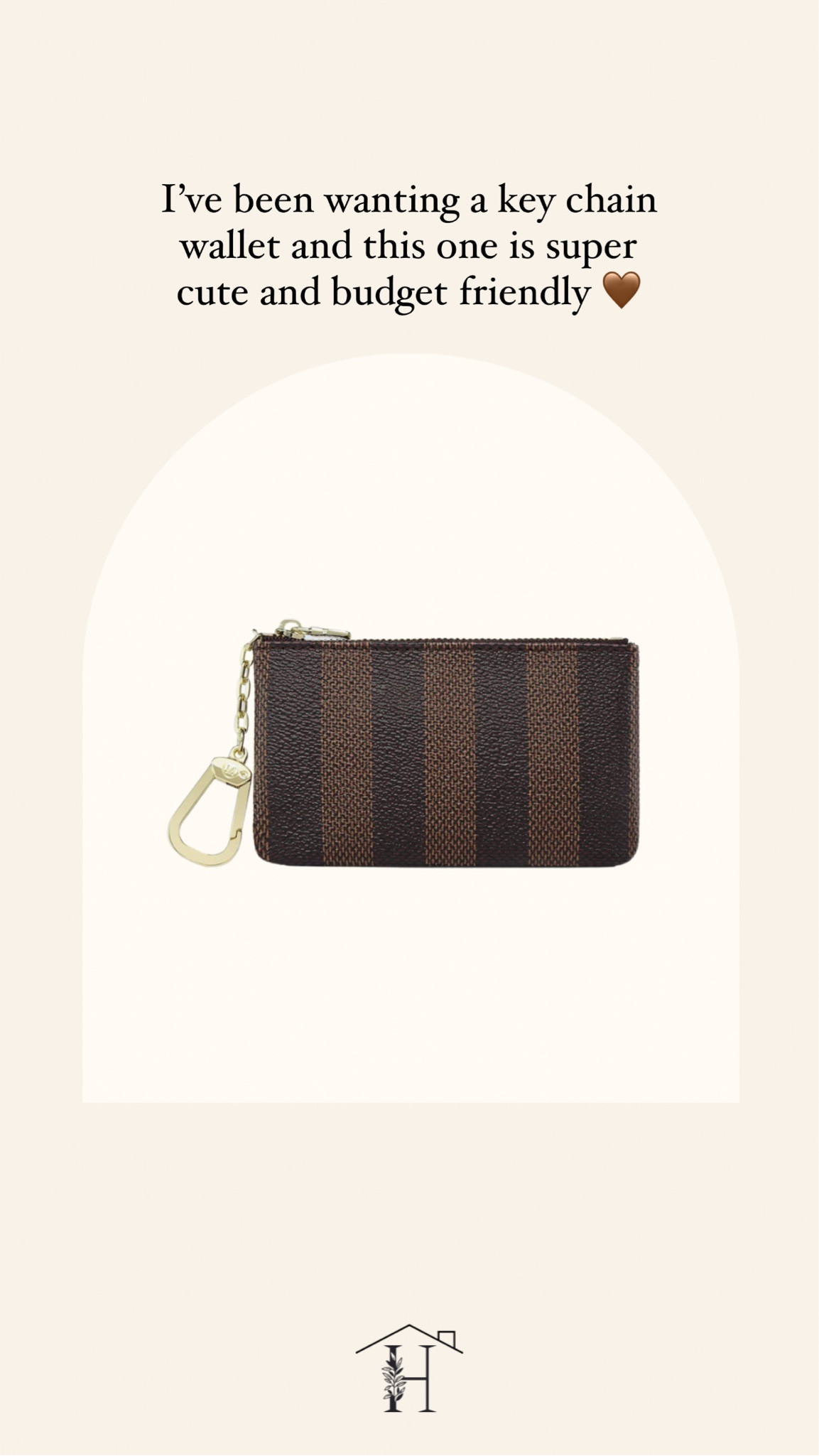 CHECKERED COIN POUCH curated on LTK