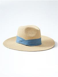 Wide Brim Straw Hat | Banana Republic US