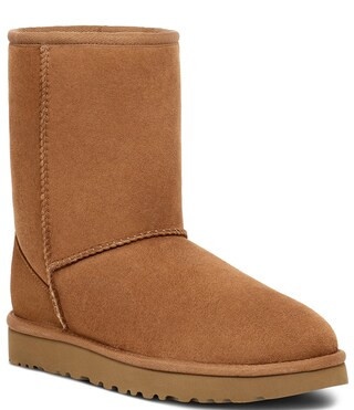 Classic Short II Suede Water-Repellent Boots | Dillard's