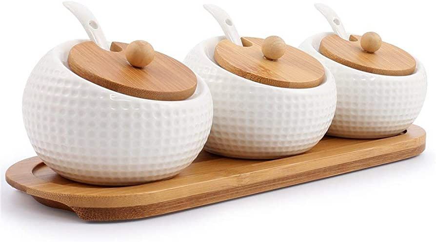 Porcelain Condiment Jar Spice Container with Amazon kitchen finds amazon essentials amazon finds | Amazon (US)