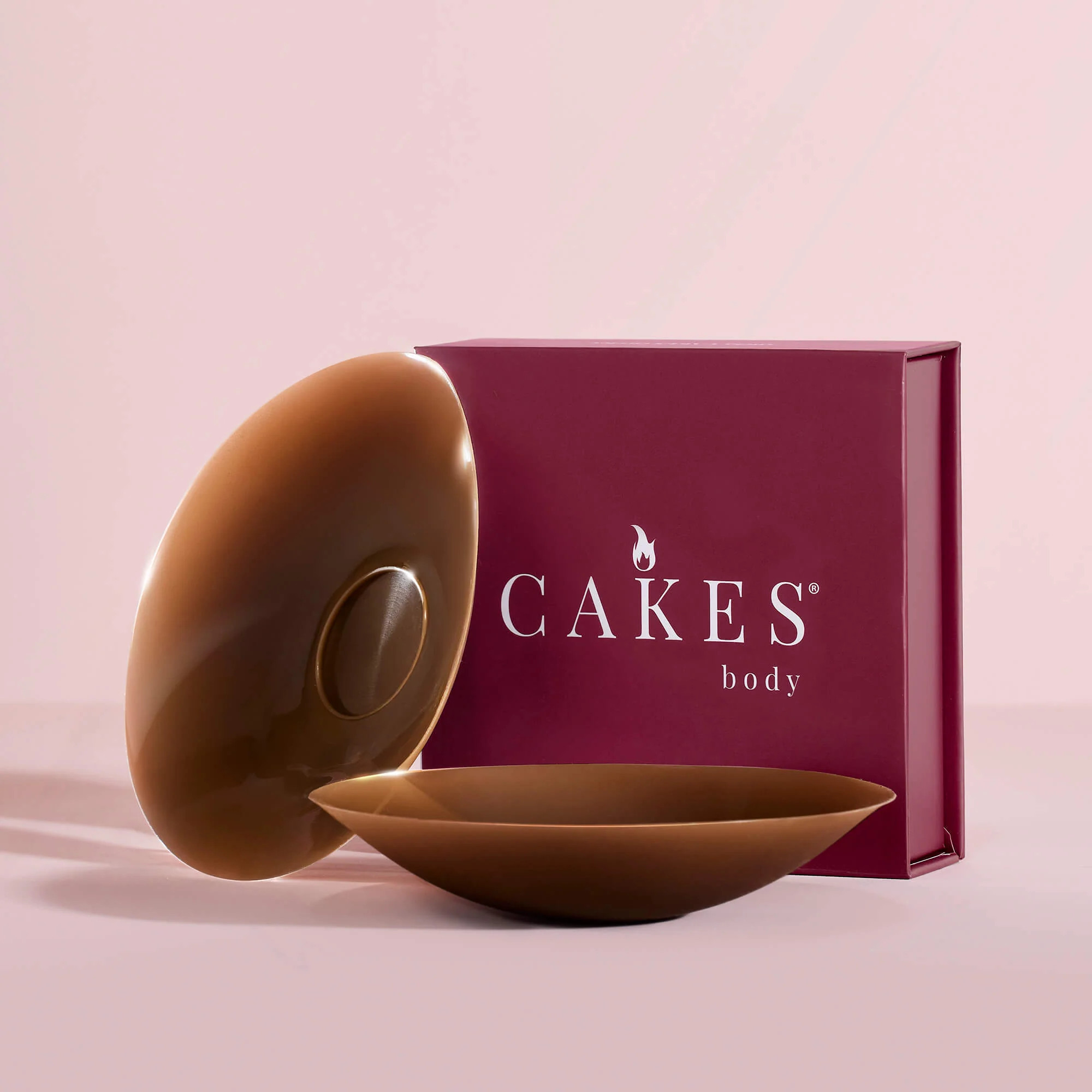 Sticky CAKES™ circles - Cocoa / (+) (DDD+) | CAKES Body
