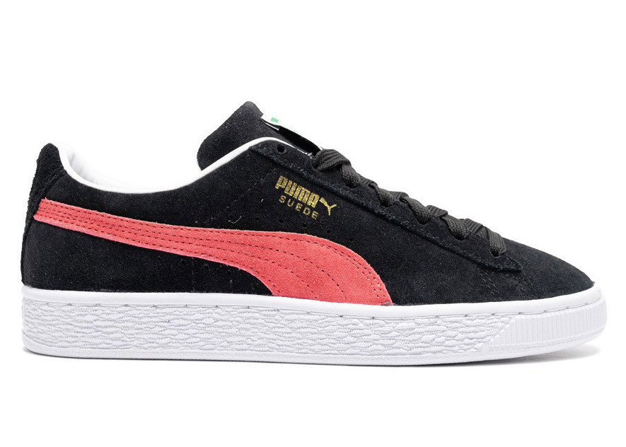 Puma Suede Classic 21 (Women's) Sneakers in Black/Paradise Pink/White | StockX