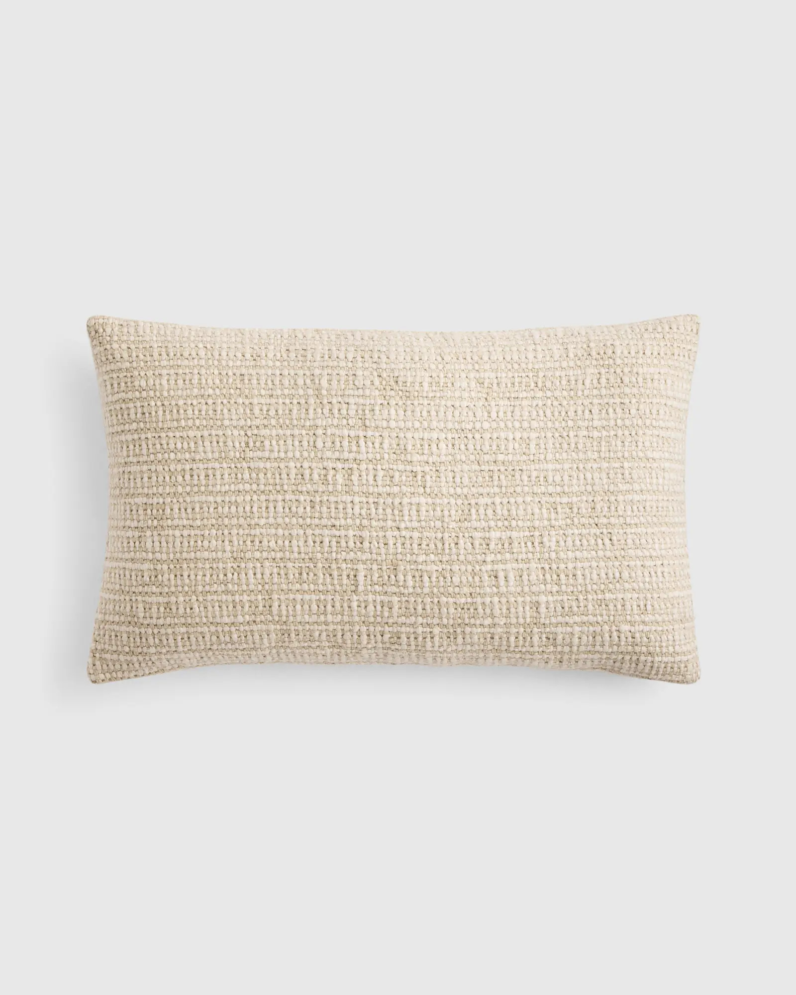 Wool Linen Textured Pillow Cover | Quince
