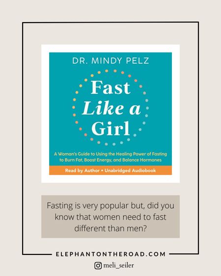 Fast Like A Girl By Dr. Mindy Pelz - Wellness Gift Ideas For Self Care Lovers Under $50



#LTKGiftGuide #LTKHoliday #LTKfindsunder50