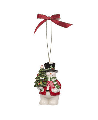Christmas Tree Snowman Ornament | Macy's
