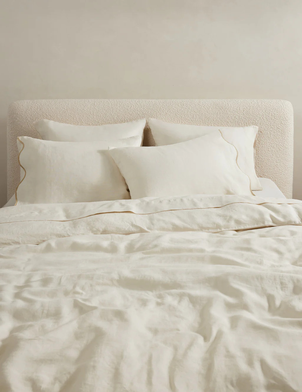 Essie Hemp Duvet Cover | Lulu and Georgia 