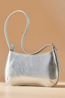 Mali + Lili Imani Metallic Shoulder Bag | Anthropologie (US)