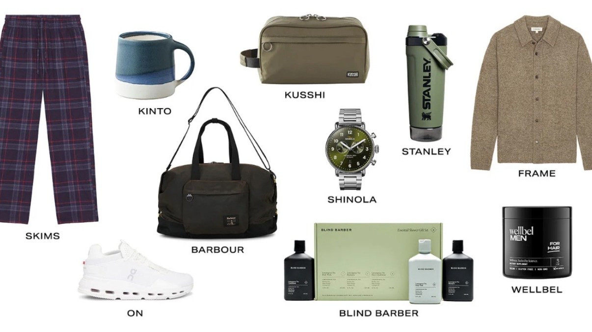 Gift ideas for Him from Revolve 🎁🎄


#gift guide
#gift ideas 
#gift for him
#gift for dad
#stocking stuffer
#dad gift idea
#revolve finds
#designer fashion
#stanley 
#weekender bag
#travel bag
#duffle bag 
#overnight bag 
#mens skincare
#mens grooming 
#mens watch
#designer watch
#skims pajamas 
#mens on sneakers 
#mens cardigan 

#LTKGiftGuide #LTKHoliday