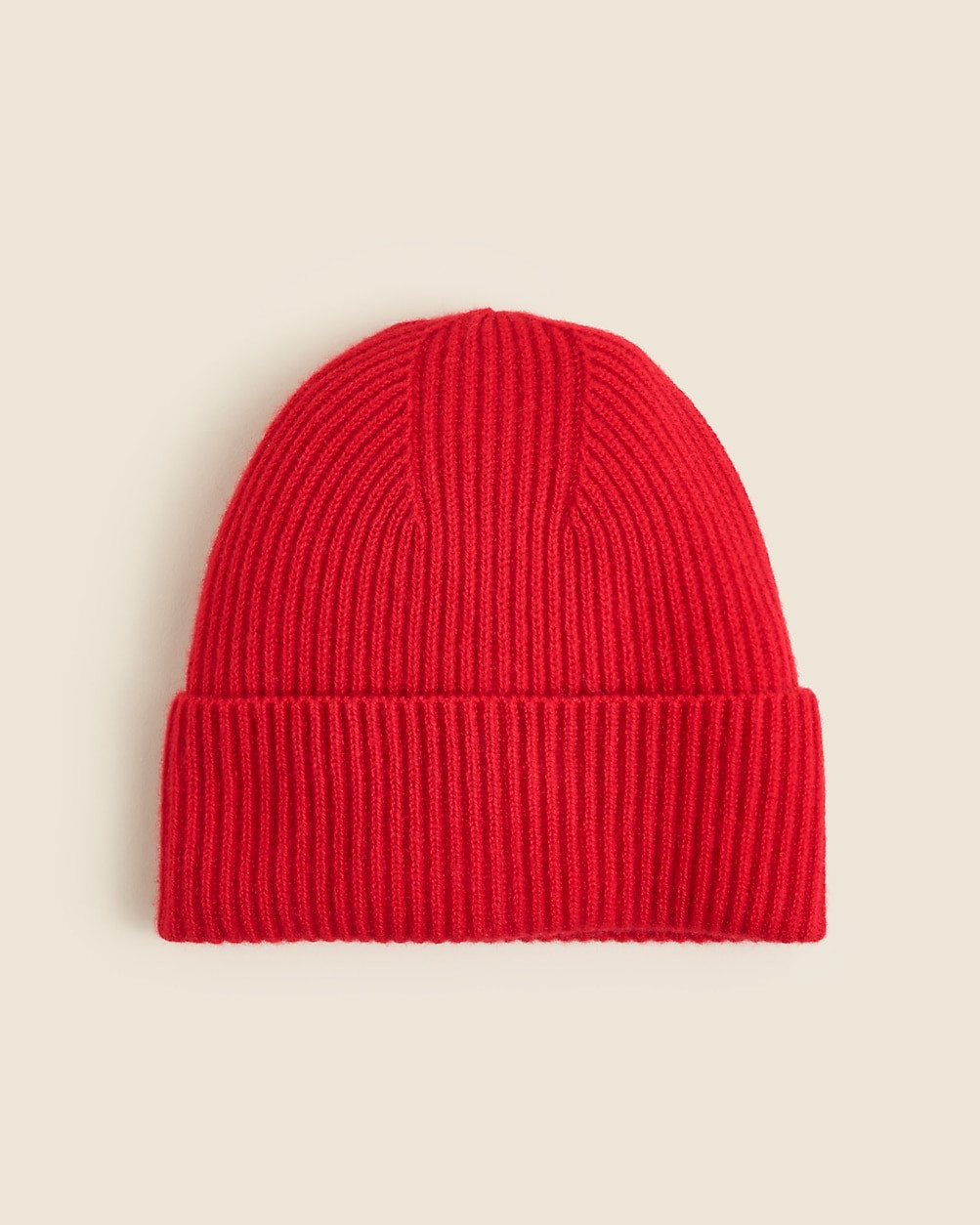 Ribbed cashmere beanie | J. Crew US
