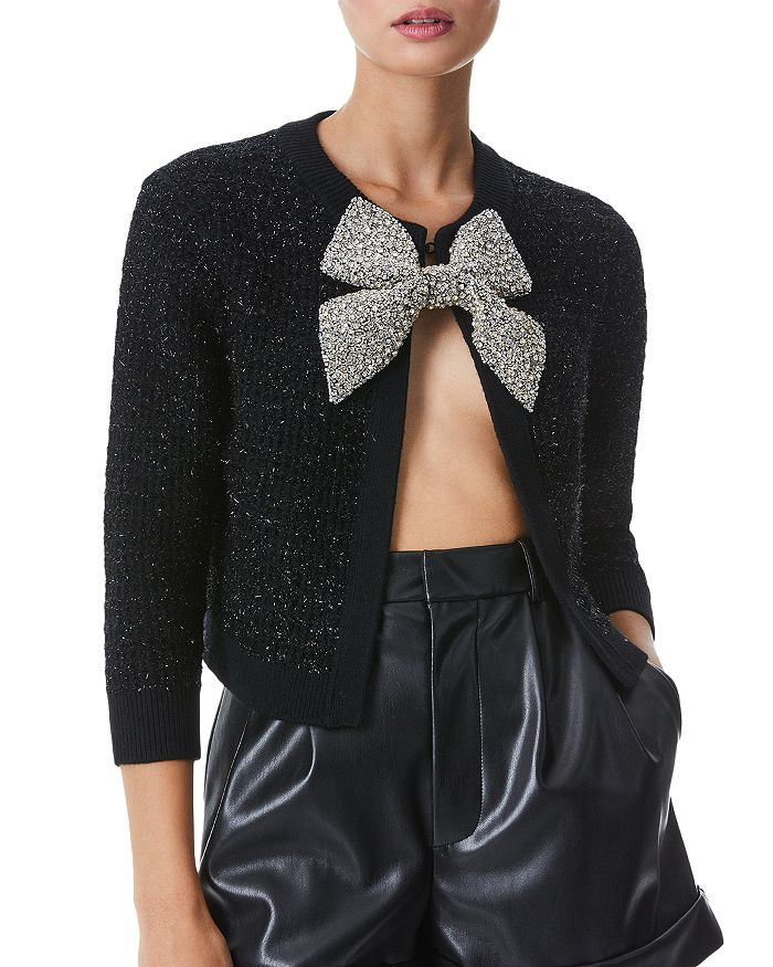 Akira Beaded Bow Sweater | Bloomingdale's (US)
