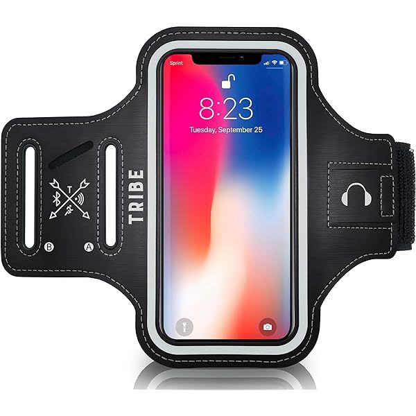 Running Armband with Airpods Bag Cell Phone Armband for iPhone 12 Pro/11 Pro Max/11/XR/XS/X/8, Galax | Amazon (US)
