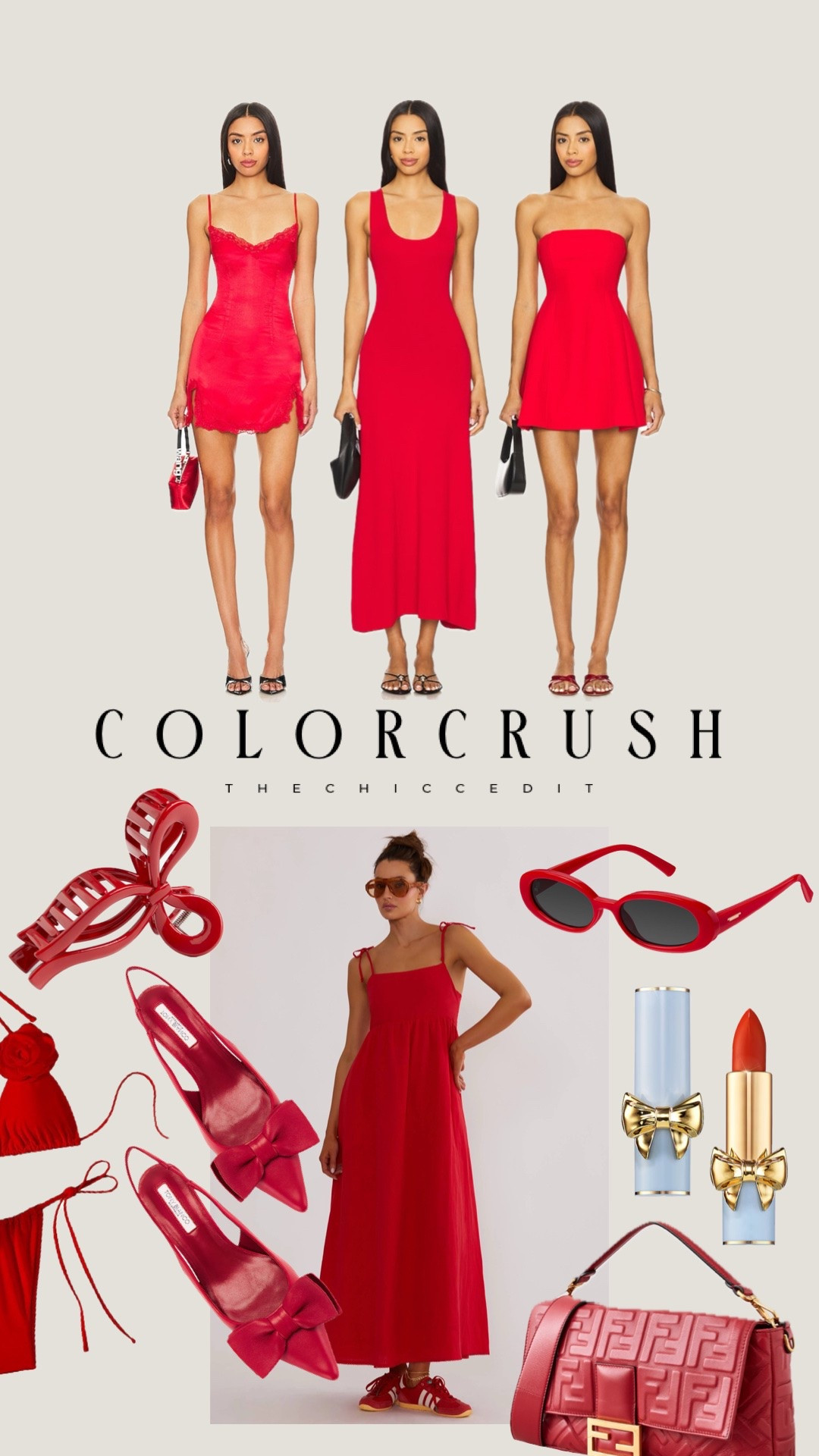 Color crush ❤️

#red #dress #heels #accessories #bag sunglasses bikini earrings necklace cardigan sweater Dior Nordstrom jelly flats set

#LTKootd #LTKgrwm #LTKOver40