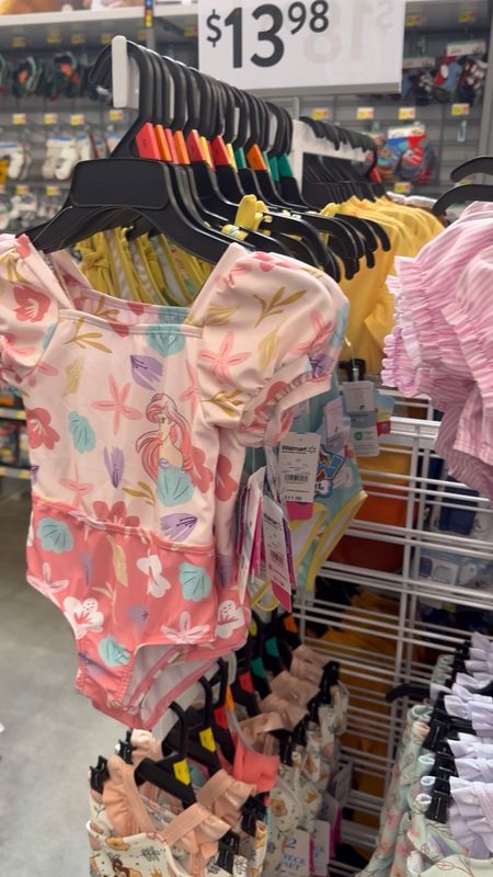 Toddler Disney swimsuits at Walmart. 
I love how unique they are! Under $15

#LTKSeasonal #LTKKids #LTKSwim