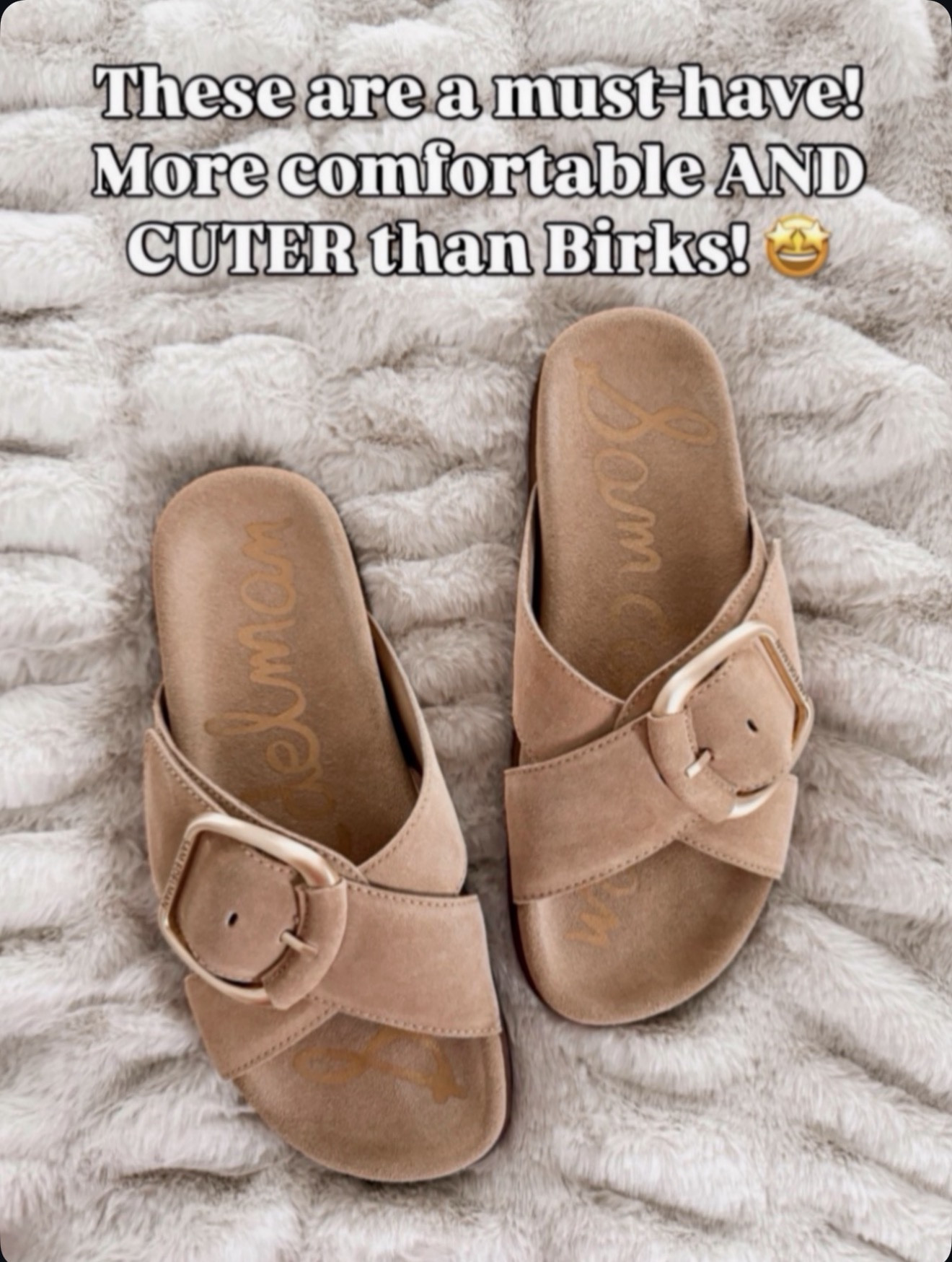 More comfortable than my Birks and somehow even cuter 🤭 These have been on repeat lately 🔗⬇️

#LTKSeasonal #LTKOver40
