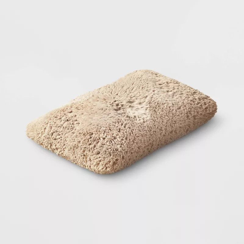 Tipped Long Faux Fur Throw Pillow - Threshold™ | Target