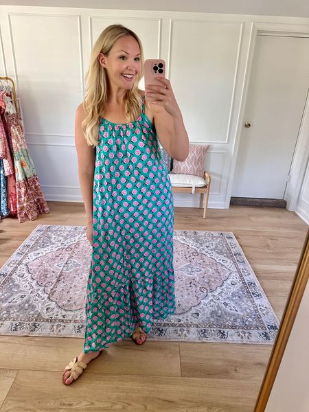 Resharing this dress as the pattern is so cute and you could wear this multiple ways! Great cover up or could wear alone as a dress! I’m wearing a med  Vacation - summer dress

#LTKSeasonal #LTKmidsize #LTKswim