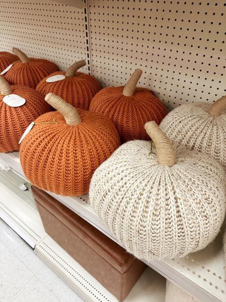 Pumpkin pillows just hit Target - so obsessed with these for fall decor!

#LTKhome #LTKSeasonal
