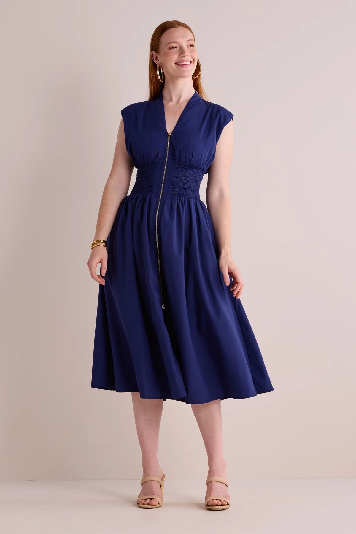 Collins Dress- Navy | Avara