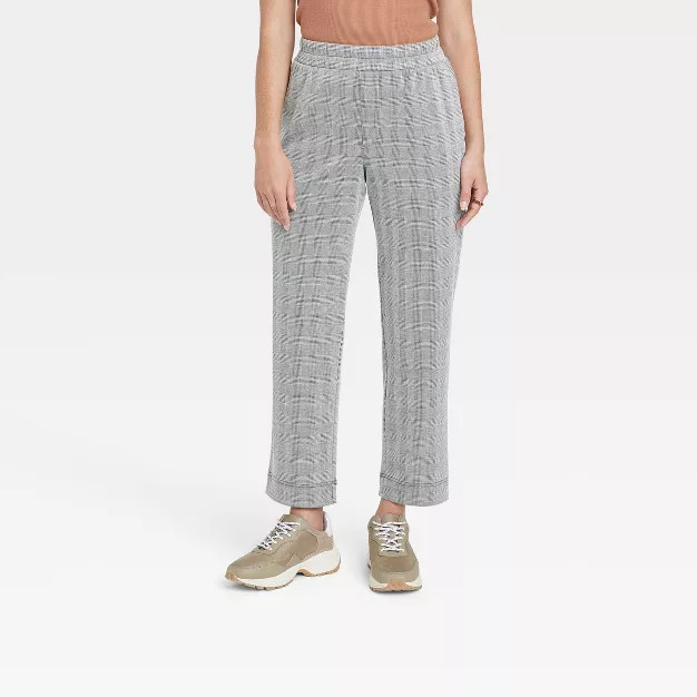 Women's High-Rise Slim Straight Fit Ankle Pull-On Pants - A New Day™ | Target