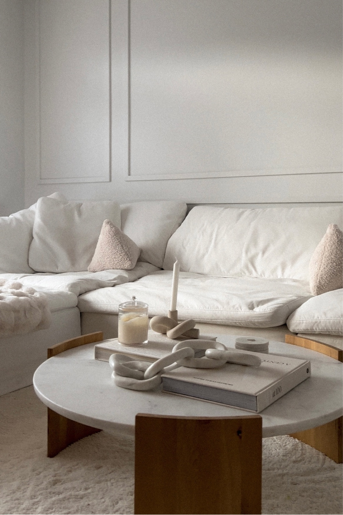 Monochromatic living room vibes 

#LTKfindsunder100 #LTKhome