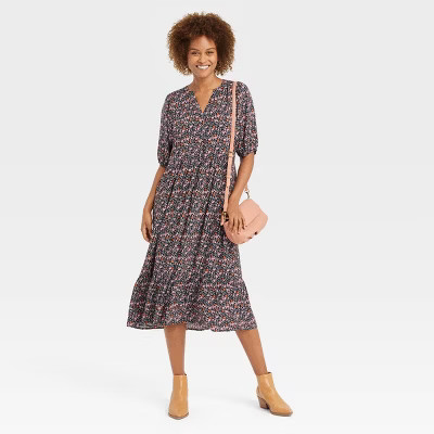 Women's 3/4 Sleeve Dress - Knox Rose™ | Target