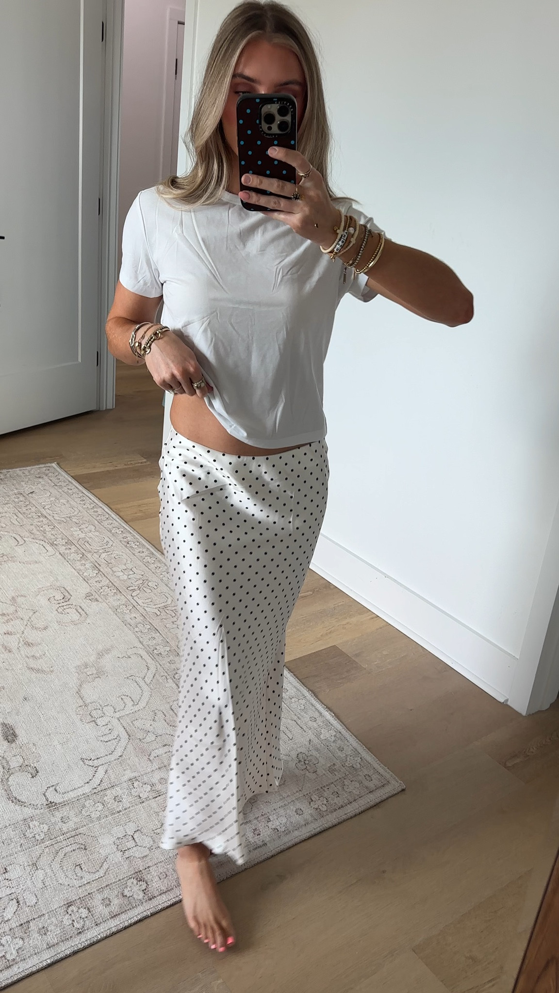 @Urban Revivo size xs POLKA DOTTED FISHTAIL MIDI SKIRTS

#LTKSeasonal #LTKdayinmylife #LTKootd