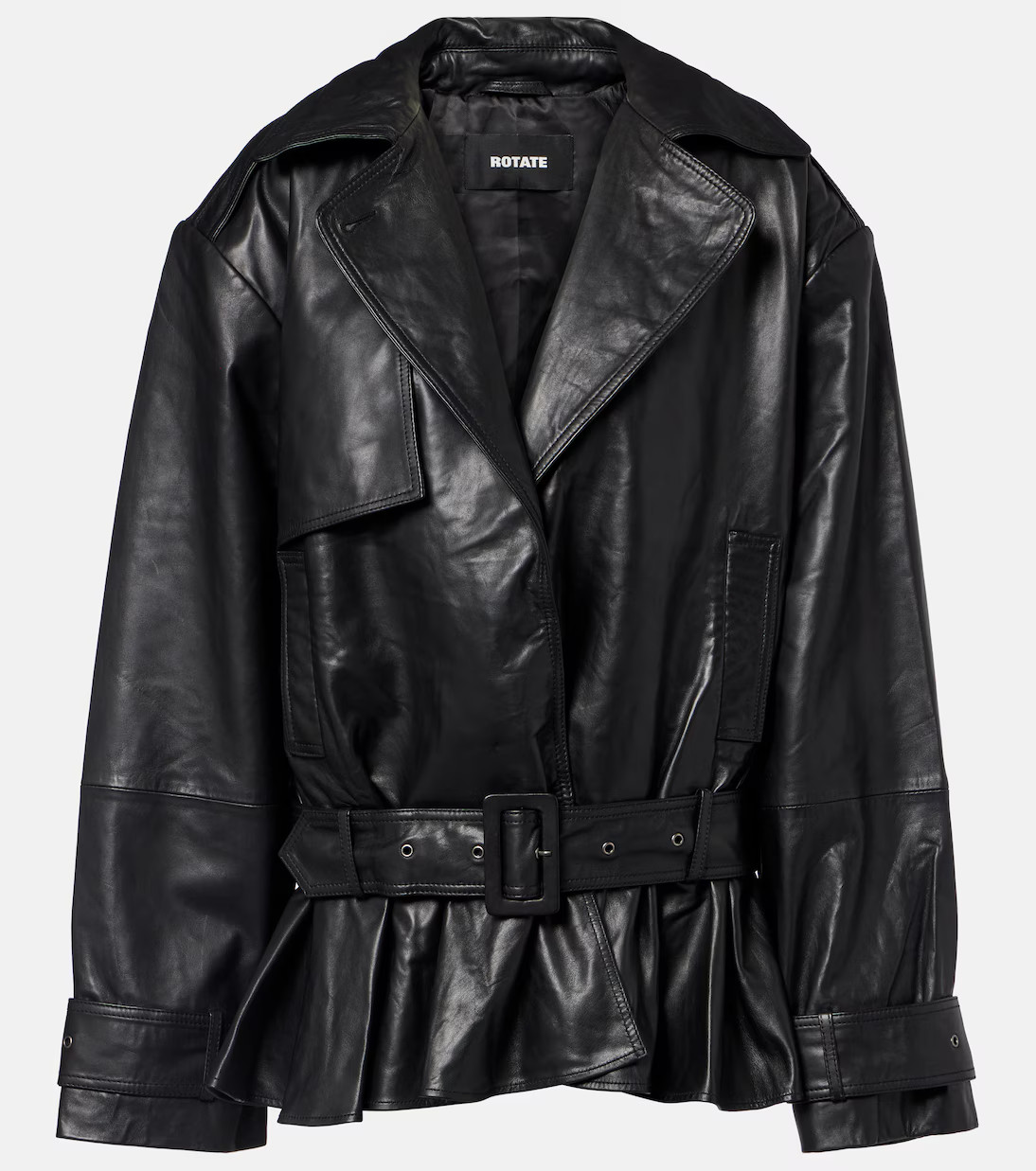 Leather biker jacket | Mytheresa (UK)