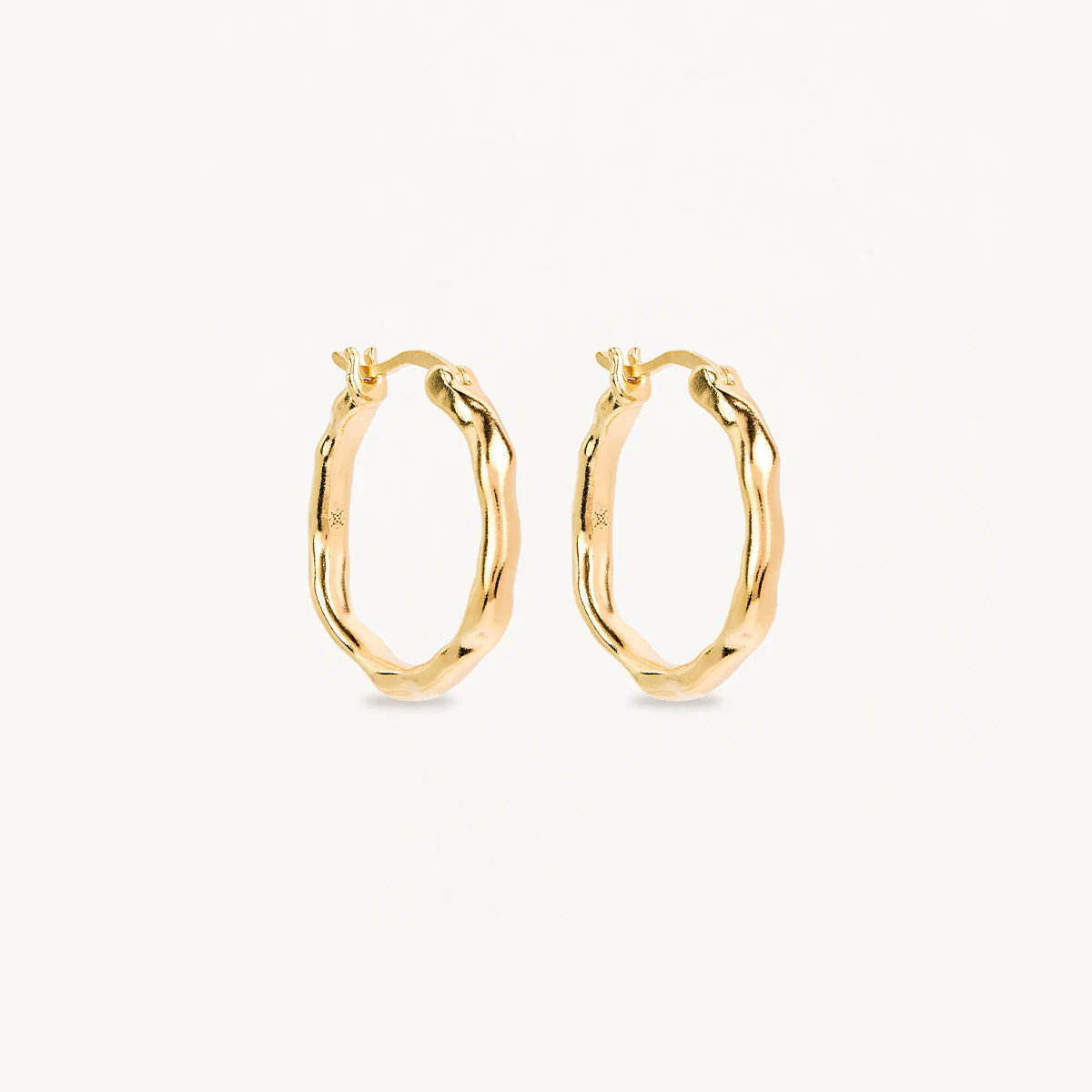 18k Gold Vermeil Lover Hoops | By Charlotte