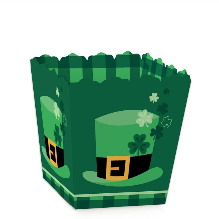Big Dot of Happiness Shamrock St. Patrick's Day - Party Mini Favor Boxes - Saint Paddy's Day Part... | Walmart (US)