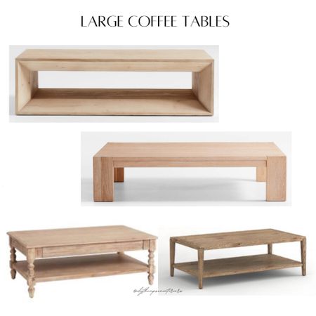 Large Coffee Tables

#LTKhome #LTKfamily