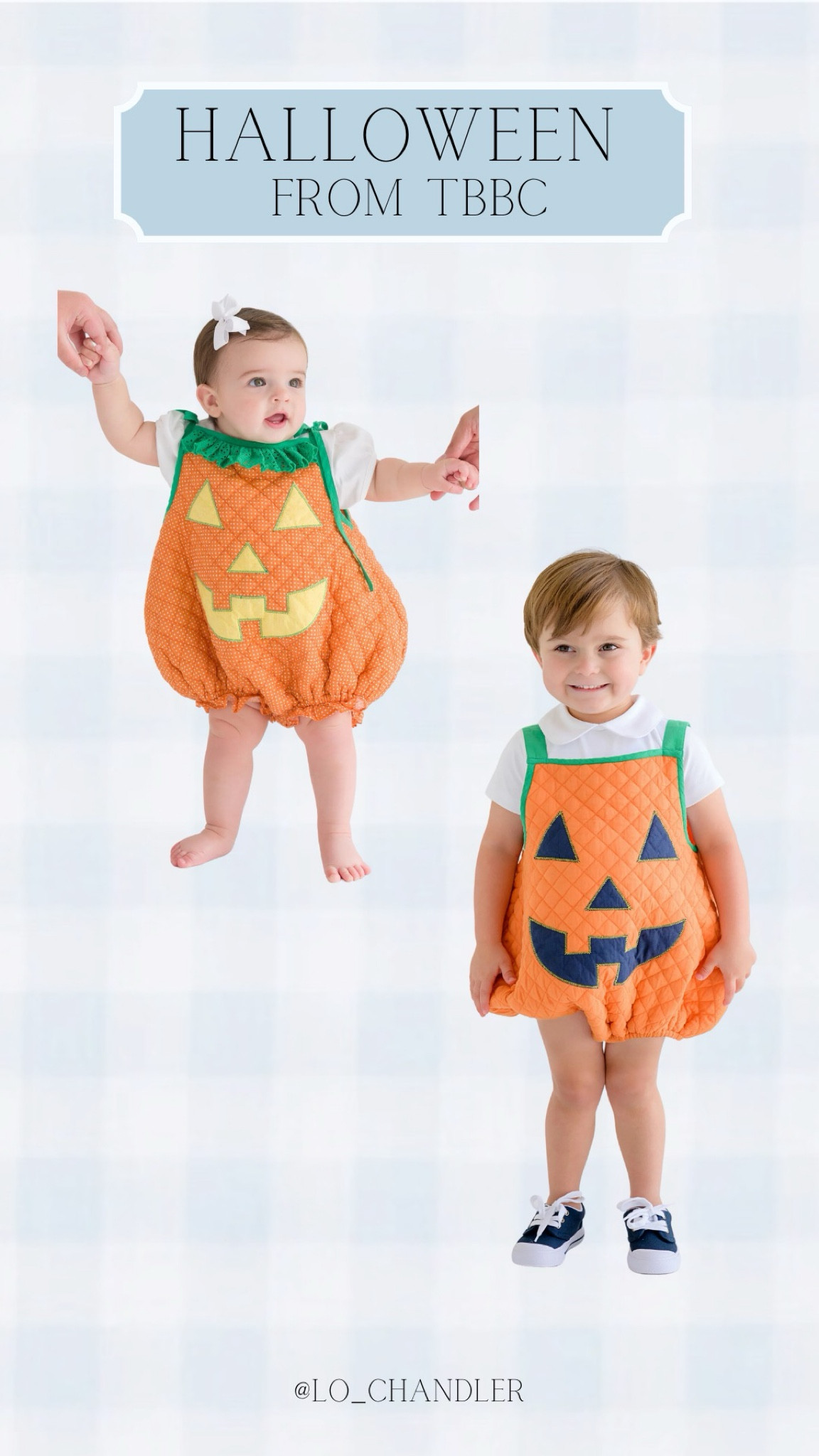 You can never go wrong with a classic Jack-O Lantern costume and I love how they have a little girl and boy option. So cute!!



Halloween 
Children’s Halloween costume
Infant costumes 
The Beaufort bonnet company 

#LTKSeasonal #LTKKids #LTKBaby