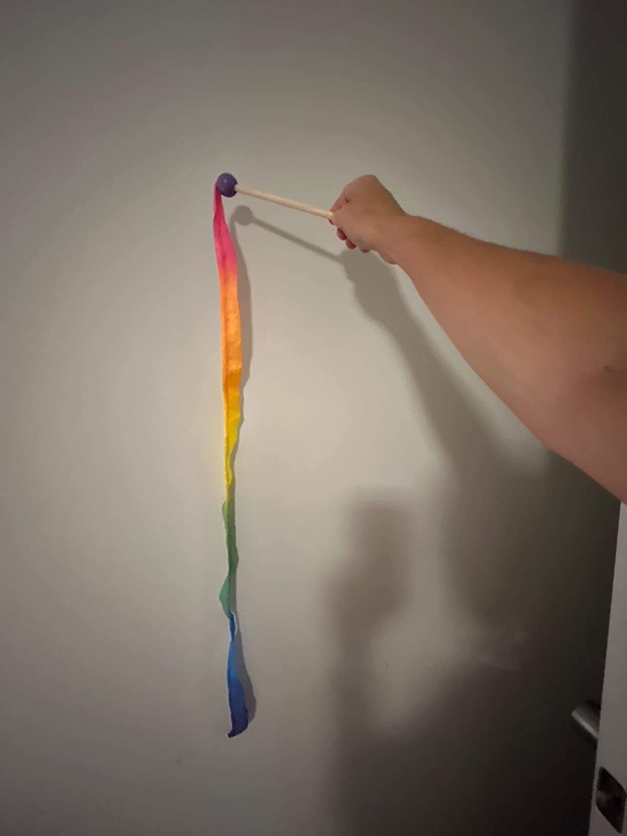 Sarah's Silks Mini Rainbow Streamer - Long Ribbon Wand for Kids, Pretend Play, Dance, Baton Stick... | Amazon (US)