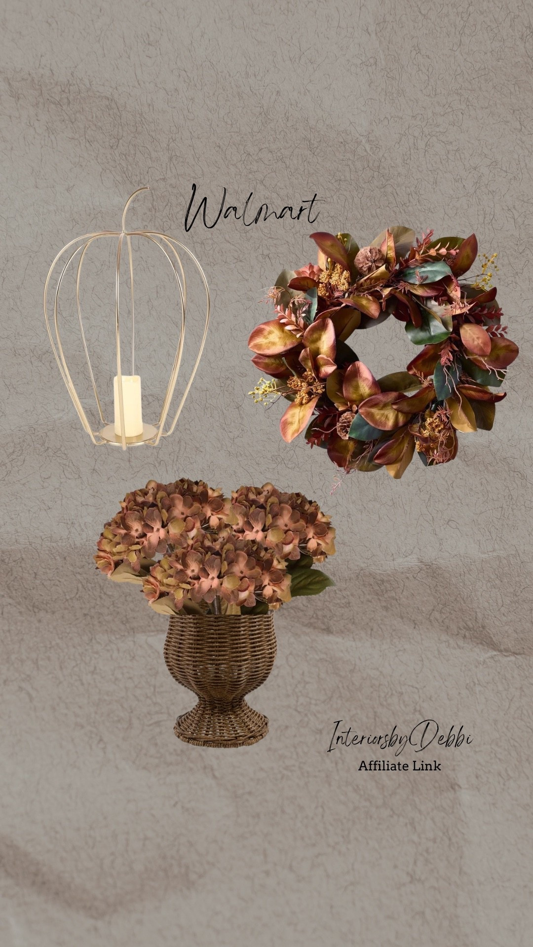 Walmart Find
Pumpkin lantern, magnolia weath, hydrangea planter, transitional home, modern decor, amazon find, amazon home, target home decor, mcgee and co, studio mcgee, amazon must have, pottery. barn, Walmart finds, affordable decor, home styling, budget friendly, accessories, neutral decor, home finds, buy new arrival, coming soon, sale alert, high end look for less, Amazon favorites, Target finds, cozy, modern, earthy, transitional, luxe, romantic, home decor, budget friendly decor #walmart

#LTKSeasonal #LTKHome