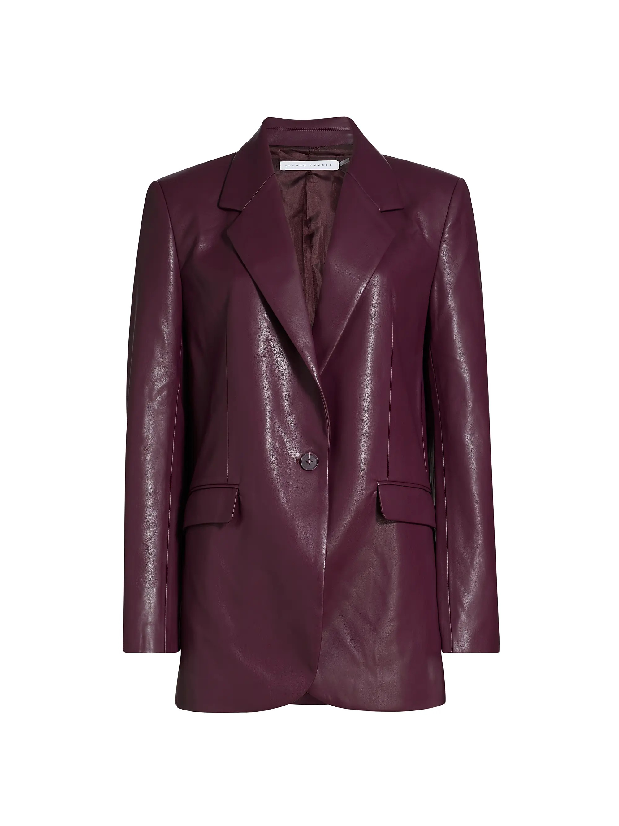 Boyfriend Faux Leather Jacket | Saks Fifth Avenue
