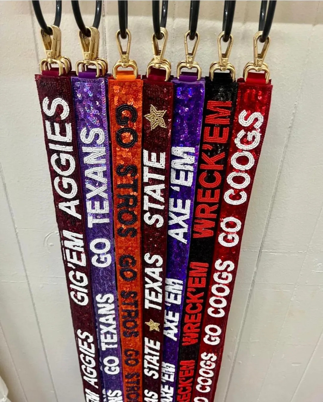 Gameday Beaded Straps, College Purse Strap, Stadium Approved Straps, Purse Strap, Stadium Gear, C... | Etsy (US)