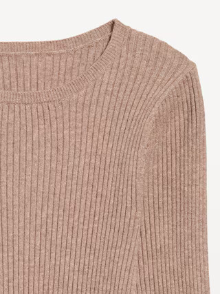 SoSoft Lite Rib Crew-Neck Sweater | Old Navy (US)